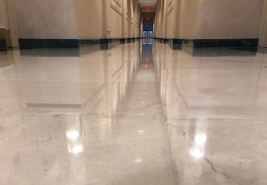 Marble Cleaning Process