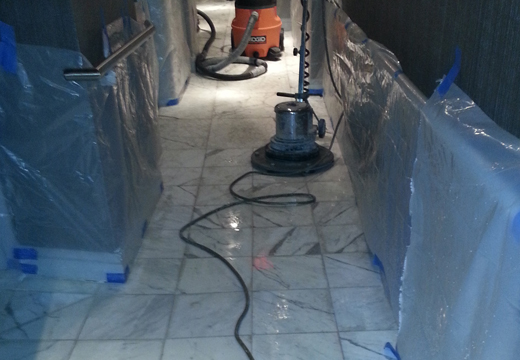Marble Floor Cleaning